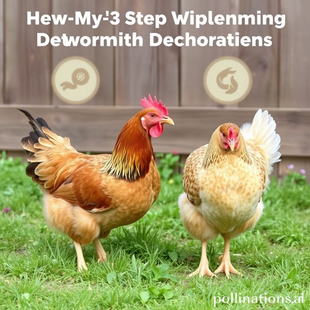 How To Worm Chickens Naturally?